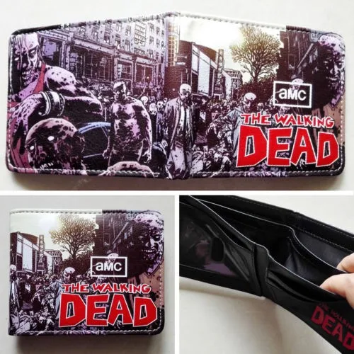 AMC Studios Walking Dead Mort /à lint/érieur Multicolore Portefeuille